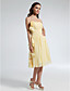  A-line Princess Sweetheart Knee-length Chiffon Bridesmaid Dress