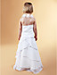  A-line Halter Floor-length Chiffon Flower Girl Dress