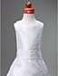  A-line Scoop Floor-length Taffeta Flower Girl Dress