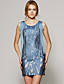  TS Tassel Print Sundress/ Inspired by RUNWAY Style