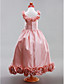  A-line Scoop Floor-length Taffeta Flower Girl Dress