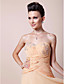  SERENA - Vestido de Damas em Chifon com Xale