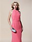  Chiffon Sheath/Column Halter Floor-length Evening Dress inspired by Claire Danes at Golden Globe Award