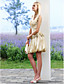  JORID - Abito da Sposa in Taffetà