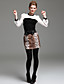  TS Lovely Bow Leopard Skirt