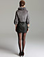  TS Fox and Rabbit Fur Quarter Sleeve Coat
