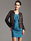  TS Sparkle Embellished Faux Fur Jacket