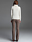  ts haute Pull col va du chic bureau pour le week-end