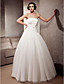  Exquisite Floor-length Chiffon Lace Wedding Dress