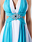  WAPEKA - Kleid für Abendveranstaltung aus Chiffon