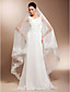  Beautiful One-tier Cathedral Wedding Veils With Lace Applique Edge