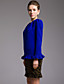  ts plisseret krave bluse shirt