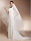  One-tier Cathedral Wedding Veils With Finished Edge