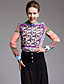  ts gemischten Muster Bluse Shirt
