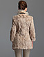  TS Wave Design Rabbit Fur Coat