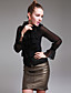  TS Lapel Ruffle Front Blouse Shirt
