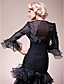  OPHRAH - Vestido de Madrina de Gasa y Organza con Bolero