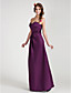  A-line Sweetheart Floor-length Satin Bridesmaid Dress