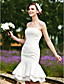  BÉBHIONN - Abito da Sposa in Raso e Pizzo