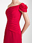  Sheath/ Column One Shoulder Floor-length Chiffon Bridesmaid Dress