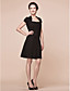 DORICE - Vestido de Damas em Chifon com Xale