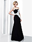  Trumpet/Mermaid Sweetheart Strapless Floor-length Taffeta Evening Dress