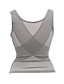  katoen niet-afneembare straps front busk sluiting korsetten dagelijkse slijtage shapewear