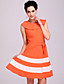  ts friso vestido listrado gola (mais cores)