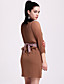  TS Elegant Ruffle Waist Dress