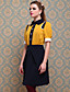  ts vintage style multi-kleur jurk