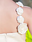  Sheath/Column Short/Mini Satin Wedding Dress With 3D Florals