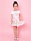  Pink Trimming Bowknot Chiffon Girl Skirt
