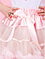  Pink Trimming Bowknot Chiffon Girl Skirt