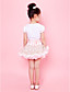  Pink Trimming Bowknot Chiffon Girl Skirt