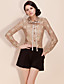  ts staan ​​kraag kanten blouse shirt (meer kleuren)