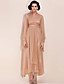  ts chiffon V profonda maxi dress
