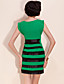  TS Ribbon Color Block Stripe Dress (More Colors)