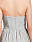  Sequined Jewel Neck Floor-length Chiffon Evening Dress