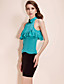  ts halster kraag blouse overhemd