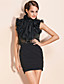 ts sem mangas camisa de chiffon plissado blusa (mais cores)