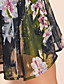  impressão ts vestido de renda de impressão