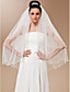  Two-tier Tulle Fingertip Veil (More Colors)