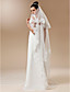  One-tier Tulle With Applique Cathedral Veil (More Colors)