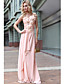  One Shoulder Floor-length Sheath/Column Satin And Chiffon Evening Dress