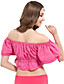  Women Dance Wear Linen Belly Top More Colors