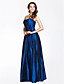  Sweetheart Sheath/Column Floor-length Taffeta Bridesmaid Dress