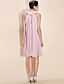  TS Ruffle High Neck Pleated Dress