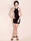  TS Waist Curved Color Block Jersey Dress