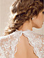  Ball Gown Sweetheart Corte treno raso pizzo abito da diserbo