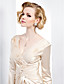  Sheath/ Column V-neck Floor-length Stretch Satin Evening Dress